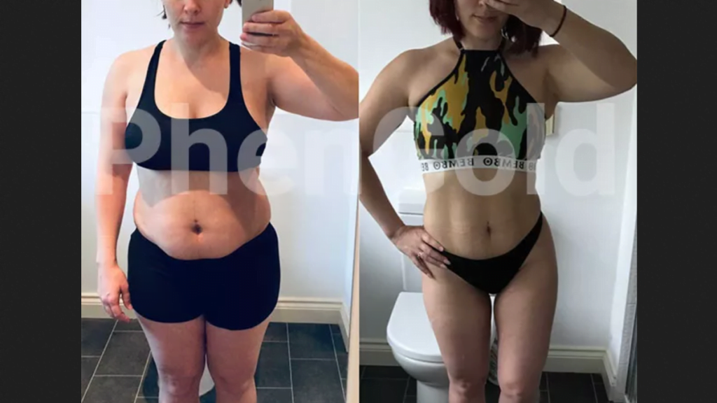 Phengold Phentermine Before and After Results